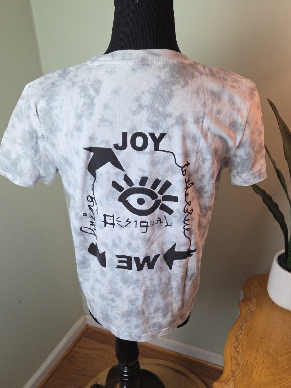 Desigual Tye Dye Eye T Shirt - Picture 2 of 5